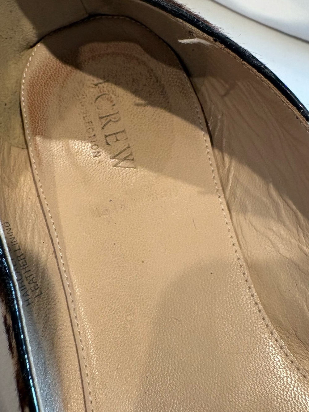 J. Crew - Women's Leopard print ballet flats. Shoes. Size 8 - Picture 7 of 9
